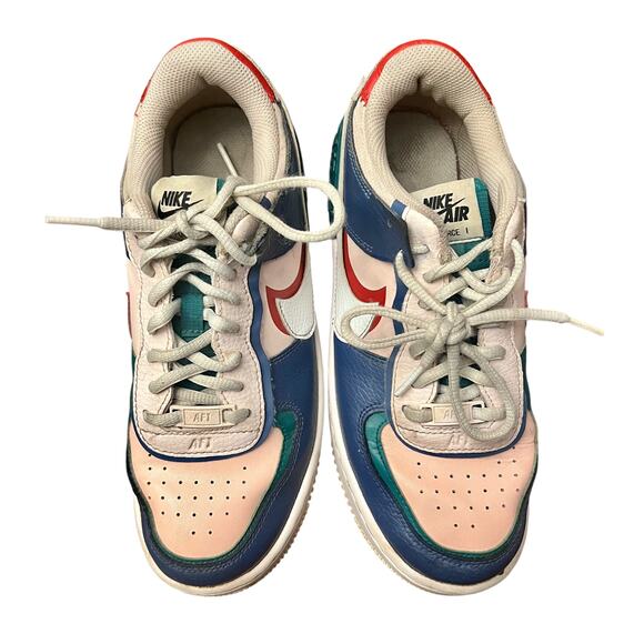 Nike Air Force 1 Shadow Mystic Navy Low Top Multi Sz 8 - Picture 5 of 15